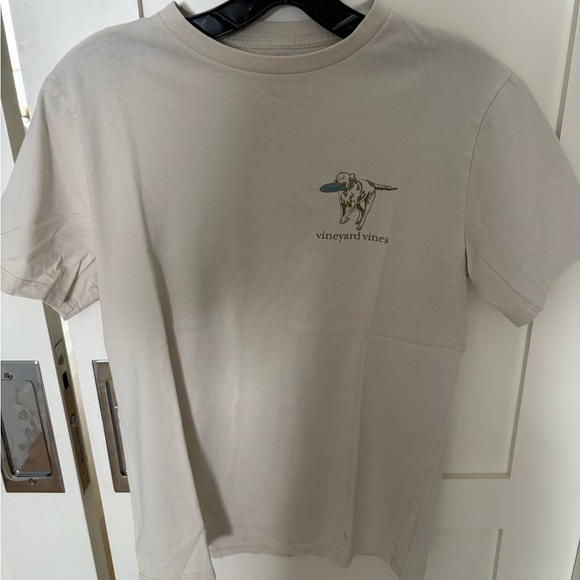 Vineyard Vines Light Tan Short Sleeve Tee - Picture 1 of 5